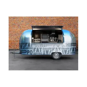 Mobile Shawarma Food Truck with Air Conditioning Unit for Home Use or Food Truck Business Cocina Design Available for Sale