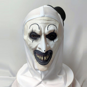 New Terrifier Art Clown Mask <strong>Horror</strong> <strong>Movie</strong> Character Cosplay Nature Latex Scary Clown Halloween Party Mask <strong>for</strong> <strong>Kids</strong> - Product Image 1