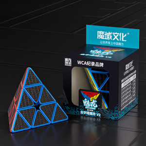 Cubo Piramidal Meilong V2 3x3, Rompecabezas Triangular, Cubo de Velocidad para Jóvenes y Niños, Cubos Mágicos Unisex - Product Image 2