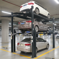 Système de stationnement vertical CE Triple Stakcer à 3 niveaux, élévateur de stationnement pour voitures