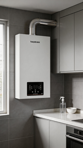 Chaudière à <span class=keywords><strong>gaz</strong></span> de luxe avec technologie d'économie d'énergie à haut rendement, faibles émissions et longue durée de vie, 35 kW - Product Image 4