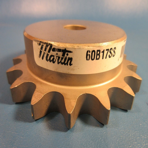 Plc 60b17ss Reborable Sprocket, 3/4" Bore, No Key <strong>Way</strong>, Stainless (browning) Factory Direct - Product Image 1