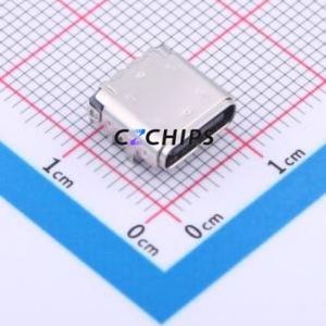 HC018-1A1H1A103-0HR USB Connector SMD Connector ( Connector Type: Type-C )( Gender: Female )( Mounting Type: Horizontal Mount ) - Product Image 1