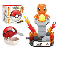 Blocs de construction Keeppley, animaux d'anime, dessins animés, modèles en plastique à collectionner, jouet éducatif pour enfants, cadeau