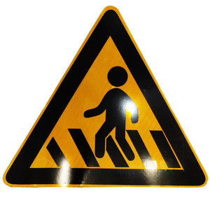 Señales de Advertencia Vial de Alta Reflectividad, Señal de Límite de Velocidad, Placa Triangular para Conductor, Señal de Calle, Señal de Tráfico de Seguridad de Aluminio - Product Image 1