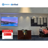 Écran vidéo LED COB P1.25 800 nits, haute fréquence de rafraîchissement 7680 Hz, HDR, raccordement sans soudure à Singapour