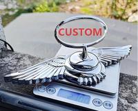 Nouvelle Emblème de Capot de Voiture 3D en Métal Marque GUTO avec Design Aigle Autocollant Avant pour Couvercle Moteur de Voiture - Rétrofit/Amélioration