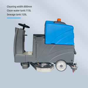 Machine de nettoyage et de lavage de sols professionnelle haute performance pour sols en carrelage époxy |   Machine de nettoyage industrielle - Product Image 2