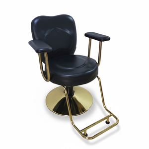 Chaises de <span class=keywords><strong>salon</strong></span> de coiffure ergonomiques haut de gamme les plus vendues, chaise confortable et réglable, <span class=keywords><strong>salon</strong></span> de beauté, rotation à 360 degrés - Product Image 5