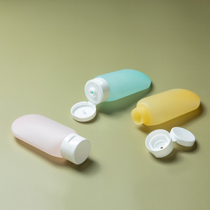 ขวดซิลิโคนเปล่าขนาด60มล. แบบบีบพกพากันรั่วโลโก้ออกแบบได้ตามต้องการ - Product Image 3