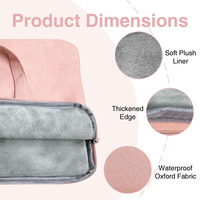 Sac messager pour ordinateur portable 15,6 pouces antichoc et étanche, personnalisé, pour hommes et femmes, vente en gros