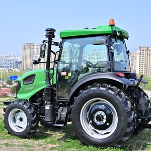 Tracteur compact 90 CV à quatre roues motrices, <span class=keywords><strong>porte</strong></span>-équipements agricoles multifonctionnel, machine <span class=keywords><strong>agricole</strong></span> robuste avec système PTO - Product Image 5