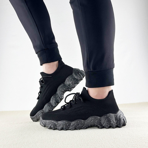 Zapatos de mujer Sneakers da <span class=keywords><strong>donna</strong></span> con tacco grosso <span class=keywords><strong>scarpe</strong></span> Casual di tendenza alla moda con suola spessa con plateau superiore personalizzabile Design <span class=keywords><strong>a</strong></span> <span class=keywords><strong>calzino</strong></span> - Product Image 3