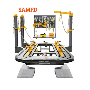SAMFD Máquina de enderezamiento de chasis para reparación de abolladuras de carrocerías de automóviles SM-E1000, para taller de carrocería y garaje automotriz - Product Image 1