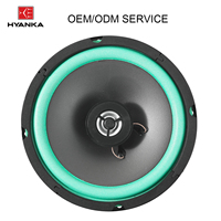 Enceintes de voiture coaxiales 2 voies HYANKA HPS-4165 6,5 pouces avec panier en fer, 4 ohms, 25 W RMS, 100 W MAX