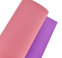 Meilleure vente transfrontalière : Cuir synthétique PU 1,7 mm à grain Napa double face pour sets de table, housses de bagages et revêtements de meubles