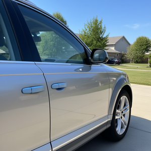 Couvre-poignées de porte Audi Q7 2007-2015, garniture extérieure en plastique pour modèles 3.0L 4.2L TDI TFSI - Product Image 2