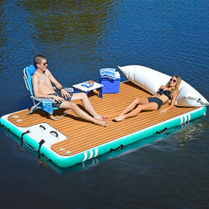 Alfombra Flotante Inflable Antideslizante al por Mayor, Alfombra de Agua Flotante de PVC Grueso para Exteriores, Playa, Lago, <span class=keywords><strong>Piscina</strong></span>, Ocio, Tomar el Sol, Juguete Acuático - Product Image 1