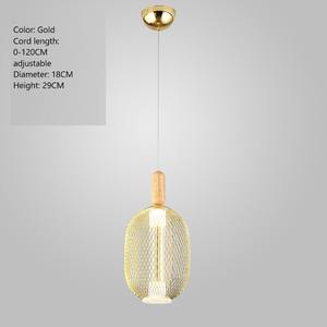 Nouveau design nordique moderne café salle à manger table linéaire suspendu simple suspension en verre - Product Image 5