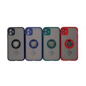 Transparent Magnetic <b>Ring</b> <b>Phone</b> Case for iPhone - Product Image 2