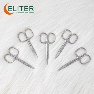 Eliter, proveedor mayorista, hoja curva clásica, acero inoxidable, manicura, Tijera para cutículas, uñas, tijeras para cutículas - Product Image 3