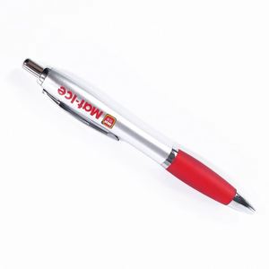 Bolígrafo Promocional de Negocios de Plástico ABS con Logotipo Personalizado, Impresión de Logotipo, Tinta Azul/Negra, Punta de 0.5 mm, Empuñadura de Goma Suave - Product Image 4