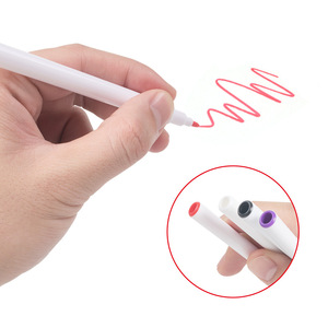 Marcadores de piel de punta gruesa de 4 colores, bolígrafo de plantilla para mapeo de cejas PMU, para microblading, microsombreado y salón de belleza - Product Image 2