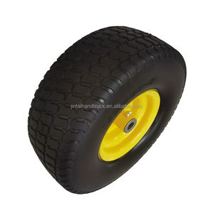 15x6,00-<span class=keywords><strong>6</strong></span> Neumático sólido sin planos Espuma de poliuretano/PU a prueba de pinchazos con rodamiento de bolas para remolques/ATVs Nueva condición - Product Image 1