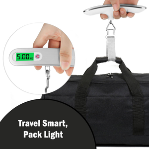 Báscula Digital Portátil para Maletas, con Capacidad de 50 kg (110 lb), con Asa, Báscula Electrónica para Equipaje de Viaje - Product Image 5