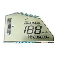 Écran LCD pour moto, véhicule électrique, odomètre numérique, instrument à 7 segments Pulsar 150, affichage du compteur de vitesse