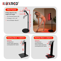 Panneau de luminothérapie rouge ILUXRED pour le corps entier, avec commande vocale intelligente, appareil de thérapie par infrarouge proche, sauna commercial