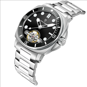 Nouvelle montre mécanique pour homme PAGANI DESIGN PD-1833 2025, en acier inoxydable saphir, montre de sport, étanche - Product Image 2
