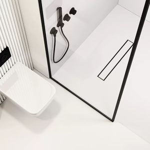 Gran oferta, <span class=keywords><strong>baño</strong></span>, Ducha independiente, Partición <span class=keywords><strong>de</strong></span> <span class=keywords><strong>vidrio</strong></span>, pantalla <span class=keywords><strong>de</strong></span> ducha <span class=keywords><strong>de</strong></span> <span class=keywords><strong>vidrio</strong></span> semisin Marco, <span class=keywords><strong>puerta</strong></span> corredera <span class=keywords><strong>de</strong></span> <span class=keywords><strong>vidrio</strong></span> - Product Image 5