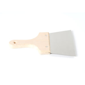 Ensemble <span class=keywords><strong>de</strong></span> racloirs et <span class=keywords><strong>de</strong></span> couteaux à enduire pour cloisons sèches professionnels, spatule en acier inoxydable et en bois pour la décoration murale, outils à main - Product Image 5