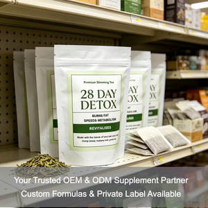 Té Desintoxicante de 28 Días OEM ODM, Bolsitas de Té Herbal para Control de Peso y Apoyo al Metabolismo Saludable, Marca Privada - Product Image 4
