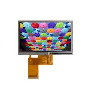 Bảng Điều Khiển TFT LCD 4.3 Inch Tùy Chỉnh Màn Hình Cảm Ứng 480*272 RGB Mô-đun Màn Hình LCD 4.3 Inch Cho Máy POS Cầm Tay