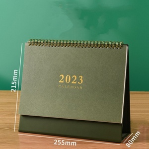 Calendario de Navidad personalizado de alta calidad, mesa de escritorio a todo Color, planificador, 2023, 2024 - Product Image 3