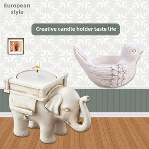 Chandelier en métal de style <span class=keywords><strong>scandinave</strong></span> artisanat en résine créatif support pour animaux pour mariage maison noël cadeau du jour de l'an - Product Image 2