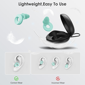 จุกอุดหูโฟมปรับขนาดได้ 4 ระดับ จุกอุดหูเมมโมรี่โฟม ป้องกันเสียงรบกวน ผลิตตามสั่ง จุกอุดหูสำหรับงานปาร์ตี้ แบรนด์ส่วนตัว - Product Image 2