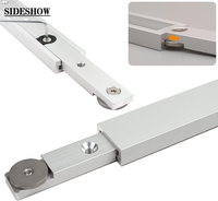 Barre en T en aluminium pour menuiserie, rail de glissière en T, glissière en T, écrou, guide de coupe pour scie à table, barre de glissière pour scie à table
