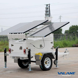 รถพ่วงพลังงานแสงอาทิตย์แบบไฮบริดลดราคาพิเศษสำหรับกล้อง 4G PTZ - Product Image 3