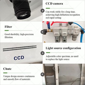 Máquina Clasificadora Óptica de <span class=keywords><strong>Segunda</strong></span> <span class=keywords><strong>Mano</strong></span> para Selección de Color de Productos Agrícolas, Frijoles Secos y Sésamo - Product Image 3