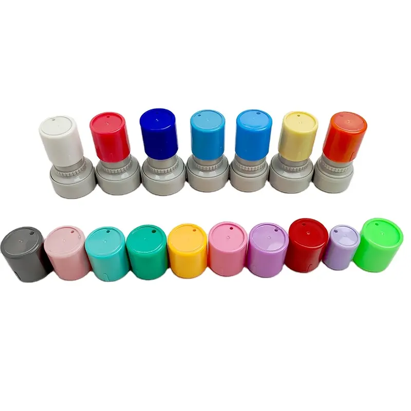 9mm Round Mini Small Szie Pre Inked Teacher Stamps 23 28 ha Flash Stamps for Golf Ball