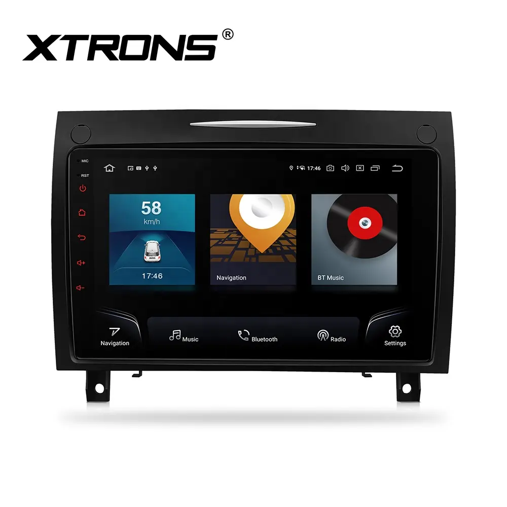 XTRONS Snapdragon665 Android 12 8 + 256GB Autoradio Para Mercedes SLK R171 2004-2011 Carplay Tela AA 4G LTE 4K Video Car Player