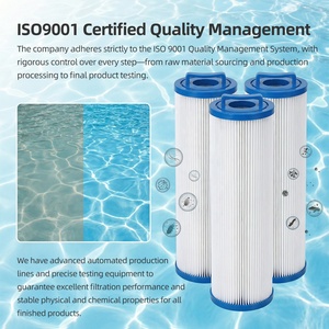 Élément filtrant plissé Big Blue <span class=keywords><strong>Spa</strong></span> pour piscine, remplacement de la cartouche filtrante Hayward <span class=keywords><strong>Intex</strong></span>, matériau PP, certifié ISO9001 - Product Image 3