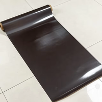 Rouleau de feuille de vinyle magnétique souple isotrope et anisotrope, aimant en caoutchouc écologique pour usage industriel avec service de découpe