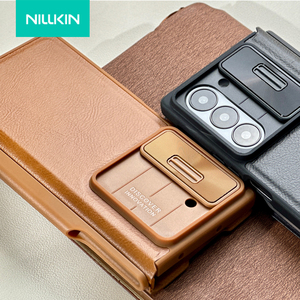 Nillkin thiết kế kinh doanh chủ thẻ Ví PU da túi bìa cho Samsung Z gấp <span class=keywords><strong>6</strong></span> chống <span class=keywords><strong>s</strong></span>ốc điện thoại Trường hợp với <span class=keywords><strong>S</strong></span> chủ bút - Product Image 2