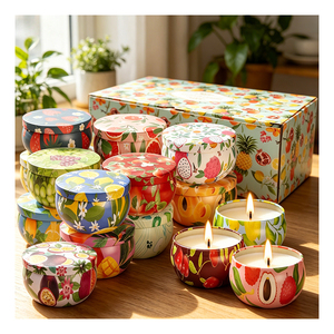 Vela aromática de soja en tarro de lujo para recuerdo de fiesta, presentación de boutique para invitados, recuerdo de lujo - Product Image 4