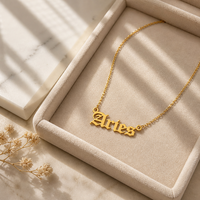 Collier tendance en acier inoxydable Yazi avec pendentif en forme de constellation d'étoiles, idéal pour un cadeau