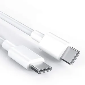 Кабель USB C-USB C, 60 Вт, 3 А, шнур для быстрой зарядки, зарядный Шнур USB Type-C для Samsung, iPad, Macbook